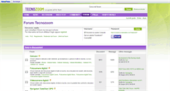 Desktop Screenshot of forum.tecnozoom.it